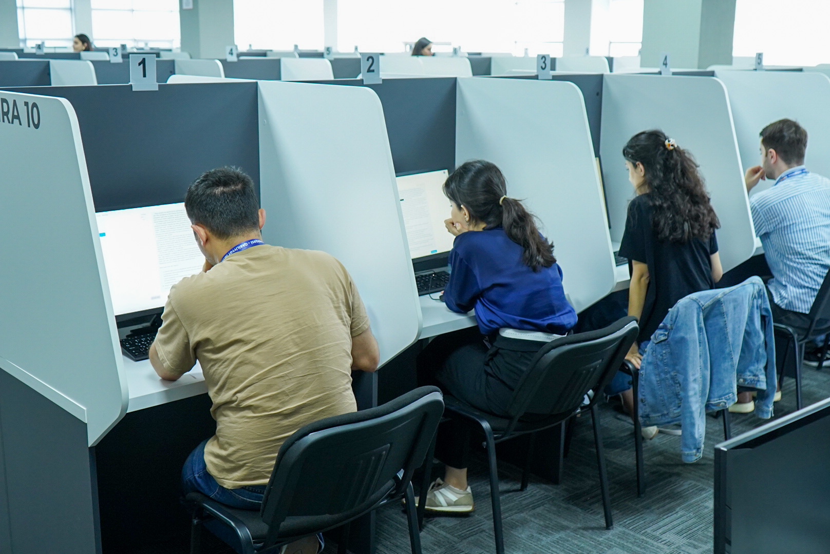 DİM-in elektron imtahanlar korpusunda “Yüksəliş” müsabiqəsinin qabiliyyət imtahanı mərhələsi keçirilib